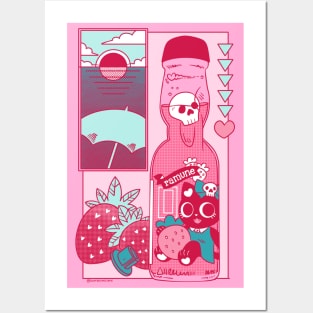 Strawberry Soda Posters and Art